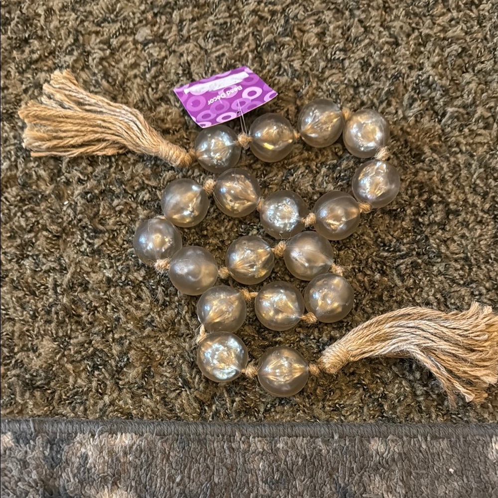 Clear Bead Decor Strand (One Strand)